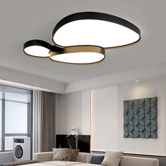 Cloud-Shaped LED Semi-Flush Mount Ceiling Light