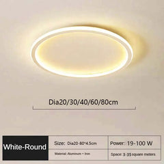 Metal Ring LED Flush Mount Ceiling Light Fixture