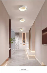 Organic Wavy Flush Mount LED Ceiling Light Fixture