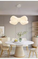 Bow Knot White Acrylic Modern Ceiling Light for Home Accent Lighting