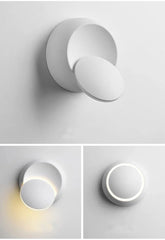Modern wall-mounted light fixture on a white background