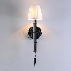 Champagne Crystal Wall Sconce Hanging Ceiling Light Fixture