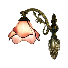 Tiffany Stained Glass Wall Sconce Light Fixture