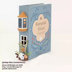 Fairytale Forest Lucky Traveler Bookend Table Lamp with Lights