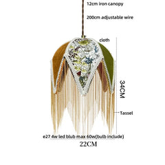Decorative hanging item with measurements