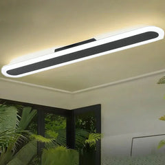 Modern Linear Acrylic Ceiling Light Fixture Floral Stems Glass Shades