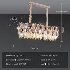 Gold Crystal Chandelier Tiered Crystal Chandelier