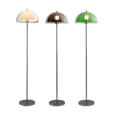 Modern Mushroom Shape Floor Lamp with Metal Finish