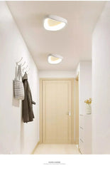 Organic Wavy Flush Mount LED Ceiling Light Fixture