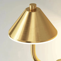 Brass Modern Mushroom Wall Sconce