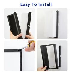 Outdoor Wall Sconce Modern Rectangular LED Light