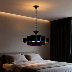 Gold Petal Wave Semi-Flush Mount Ceiling Light Fixture Warm Brass