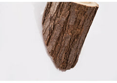 Wooden stick on a white background