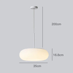 Minimalist Acrylic Pendant Light for Restaurant and Bedroom