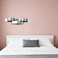 Gold Petal Wave Semi-Flush Mount Ceiling Light Fixture Warm Brass