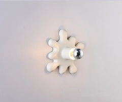 Splatter Ceramic Flush Mount Light - Modern Playful Design