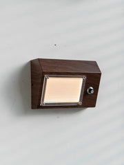 Retro Radio Shape Wall Sconce, Metal Geometric Fixture