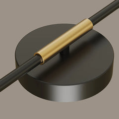 Modern Round LED Wall Light, Up & Down Bedside Sconce