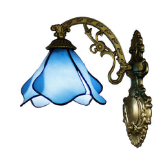 Tiffany Stained Glass Wall Sconce Light Fixture