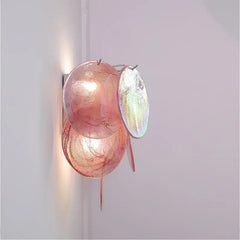 Glass Multi-Tier Wall Sconce