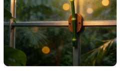 Green Leaf Bamboo Wall Sconce Outdoor Waterproof