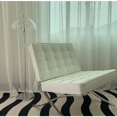 Modern Mushroom Shape Floor Lamp with Metal Finish