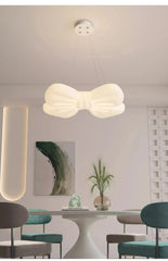 Bow Knot White Acrylic Modern Ceiling Light for Home Accent Lighting