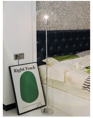 Modern Mushroom Shape Floor Lamp with Metal Finish