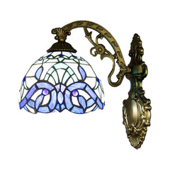 Tiffany Stained Glass Wall Sconce Light Fixture