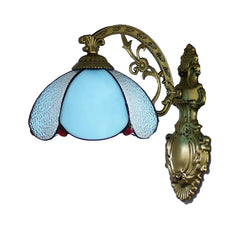 Tiffany Stained Glass Wall Sconce Light Fixture