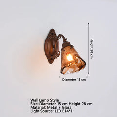 Brushed Bronze Floral Semi-Flush Mount Ceiling Light