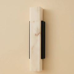 Modern Wall Sconce Waterproof Stainless Steel Marble Effect Light