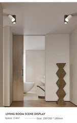 Modern Cylinder Spotlight Ceiling Light with Rotating Heads