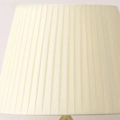 Ceramic Floral Bird Table Lamp with Fabric Shade