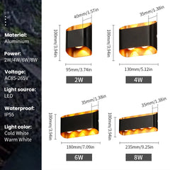 Walls of a building with a person taking a selfie, including a reflection.