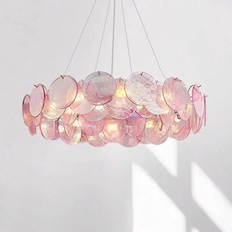“Artisan Murano ceiling light for bedroom or kitchen islands”