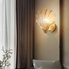Up and down wall sconce with copper body designed for stairway ambience
