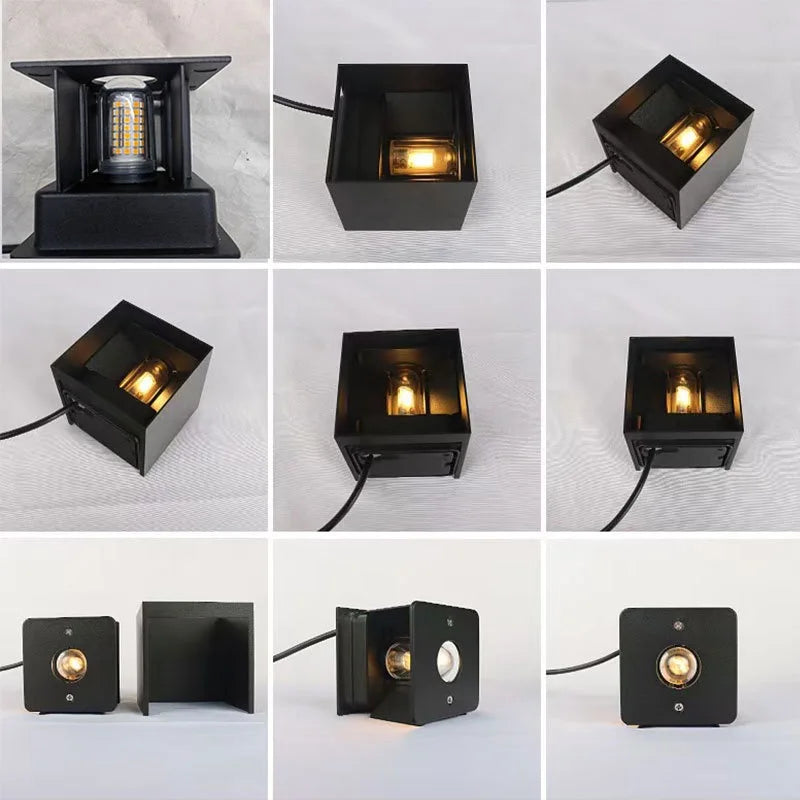 “Replaceable G9 bulb wall light mounted on a contemporary interior wall.”