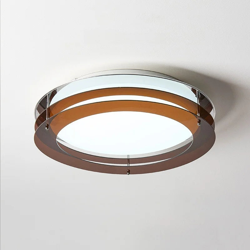 Modern ceiling light with smooth diffused glow for corridor and foyer