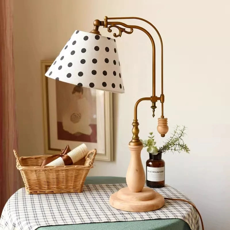 “Creative polka dot desk lamp with premium LED bulb, Liglite”