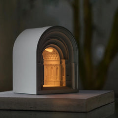 “Modern gypsum aromatherapy lamp for sleep and relaxation”
