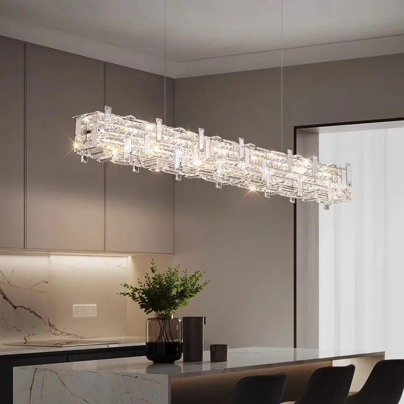 “Dimmable gold pendant light for luxury dining room”
