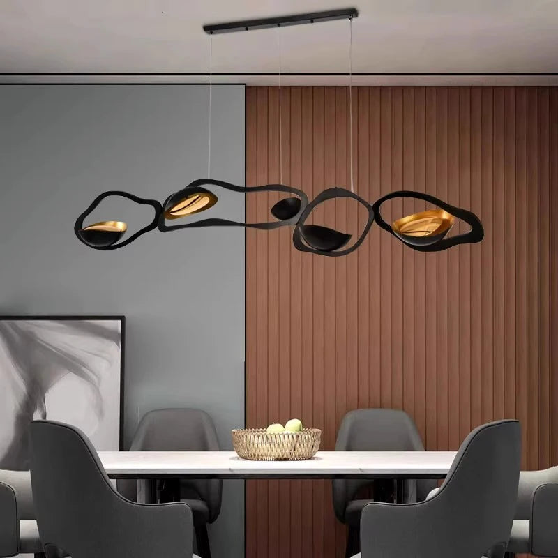 “Dimmable ceiling light fixture in minimalist living room”