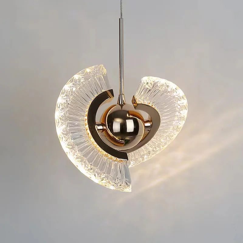 Flying saucer style cord pendant lamp with touch on off control for dining table lighting