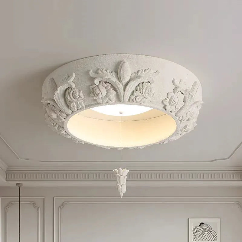 “French court style LED hanging lamp for bedrooms”