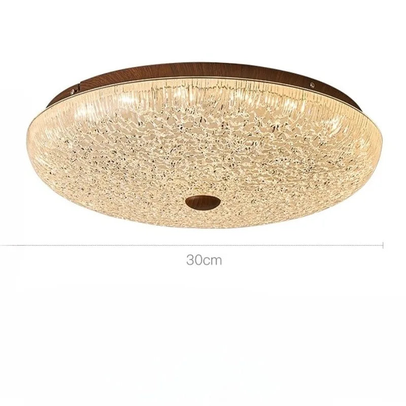 “Bright LED flush mount ceiling light for bedrooms and corridors”