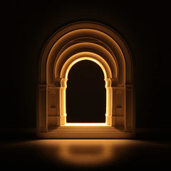 “Liglite Greek architectural lamp for creative home décor”