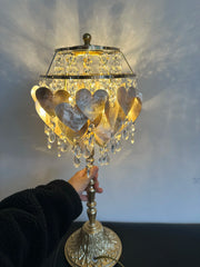 “Liglite French romantic luxury table lamp for bedroom or restaurant”