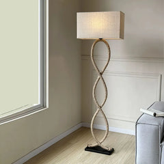 “Liglite natural style floor lamp for cozy home interiorsriors”