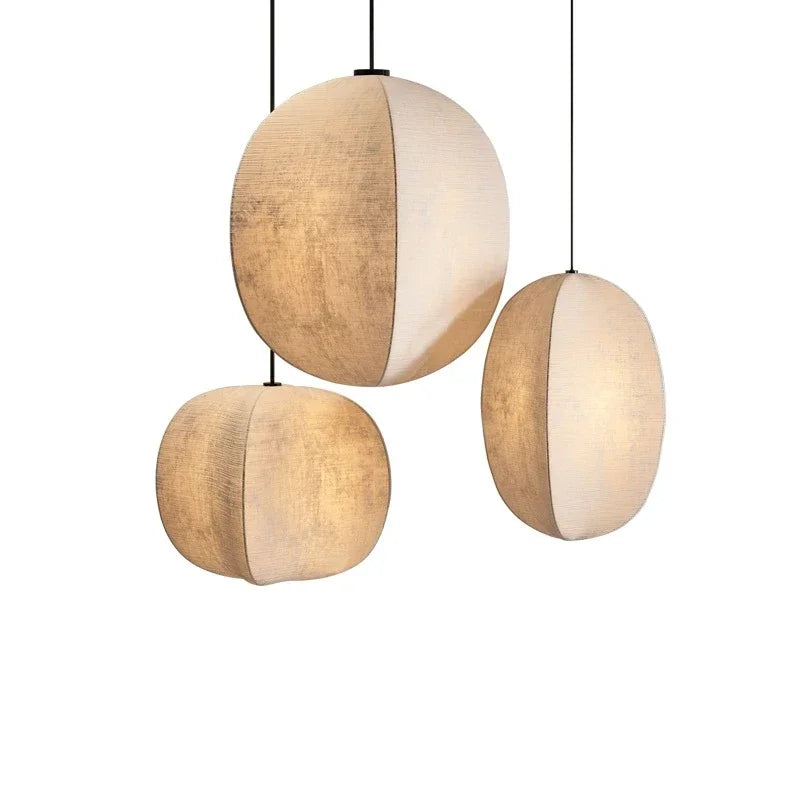 “Liglite Europe-inspired Wabi Sabi pendant for cozy home lighting”